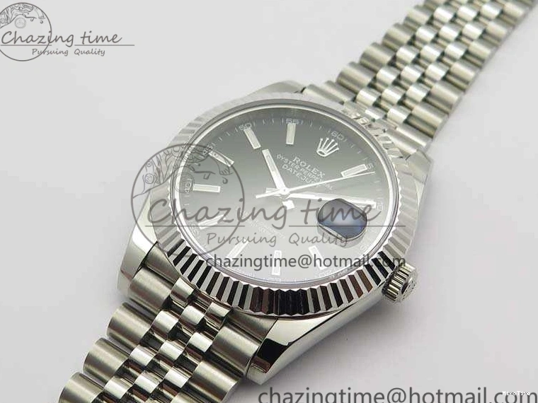 MiroTime 0510 SmartChoice DateJust II 40mm BP Maker Best Edition Black Dial On New Version Jubilee Bracelet A 3538